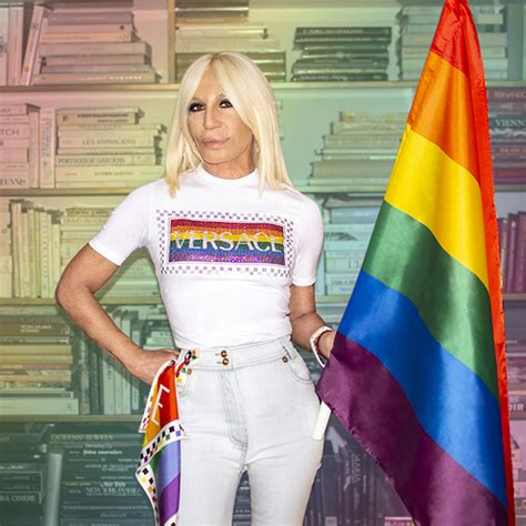 donatella versace sexuality|DONATELLA VERSACE ON CHAMPIONING LGBTQ.